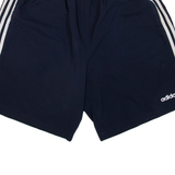 ADIDAS Mesh Lining Mens Sports Shorts Blue Relaxed XL W32