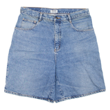 MAVERICK Womens Denim Shorts Blue Relaxed L W34