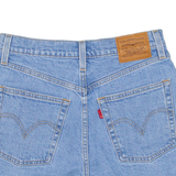 LEVI'S Ribcage Womens Denim Shorts Blue Relaxed S W27