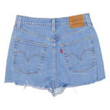 LEVI'S Ribcage Womens Denim Shorts Blue Relaxed S W27