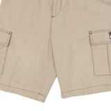 QUIKSILVER Girls Jorts Shorts Beige Relaxed 14Y W26
