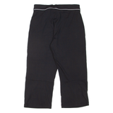ADIDAS Womens Pedal Pushers Shorts Black Slim UK 16 W26
