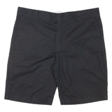 DICKIES Mens Workwear Shorts Black Relaxed XL W40