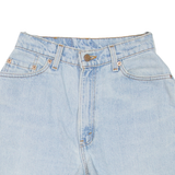 LEVI'S 512 Altered Cut-Off Womens Denim Shorts Blue Relaxed 90s XXS W24