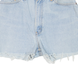 LEVI'S 512 Altered Cut-Off Womens Denim Shorts Blue Relaxed 90s XXS W24