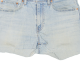 LEVI'S 501 BIG E Cut-Off Womens Denim Shorts Blue M W31