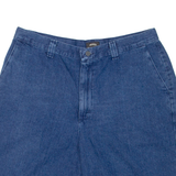 RIDERS Womens Denim Shorts Blue Relaxed L W34