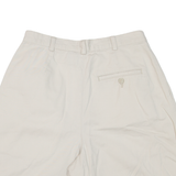 DOCKERS Pleated Womens Casual Shorts Beige Relaxed XS W26