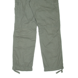 ARTIME Womens Trousers Green Regular Straight W34 L32