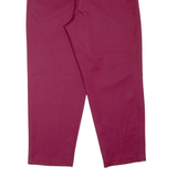 BRIGGS Womens Trousers Maroon Regular Mom 90s W28 L26