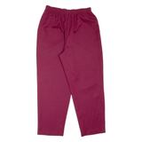 BRIGGS Womens Trousers Maroon Regular Mom 90s W28 L26