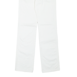 ARMANI JEANS Womens Trousers White Regular Straight W24 L30