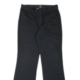 ENERGIE Workwear Womens Trousers Black Regular Bootcut W34 L32