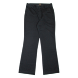 ENERGIE Workwear Womens Trousers Black Regular Bootcut W34 L32
