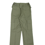 Cargo Womens Trousers Green Regular Straight W26 L32