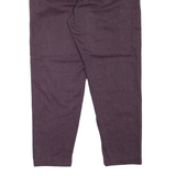 LEVI'S Womens Trousers Maroon Regular Tapered W30 L27