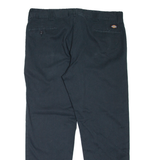 DICKIES Workwear Mens Trousers Black Slim Straight W40 L32