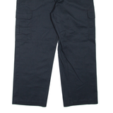 DICKIES Cargo Workwear Mens Trousers Black Relaxed Straight W40 L30