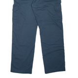 DICKIES Cargo Workwear Mens Trousers Blue Regular Tapered W32 L32