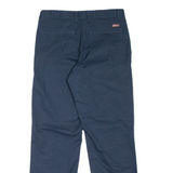 DICKIES Workwear Mens Trousers Blue Regular Tapered W30 L30