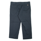 DICKIES 874 Workwear Mens Trousers Black Regular Straight W40 L25