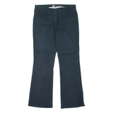 DICKIES Workwear Womens Trousers Black Slim Bootcut W32 L30