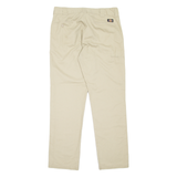 DICKIES Workwear Mens Trousers Beige Slim Straight W34 L32