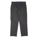 DICKIES Cargo Style Workwear Mens Trousers Black Regular Straight W32 L30