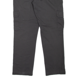 DICKIES Cargo Style Workwear Mens Trousers Black Regular Straight W32 L30