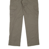 DICKIES Cargo Style Workwear Womens Trousers Green Slim Straight W27 L29