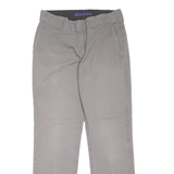 DICKIES Workwear Womens Trousers Grey Slim Tapered W28 L30