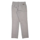 DICKIES Workwear Womens Trousers Grey Slim Tapered W28 L30