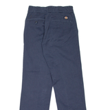 DICKIES 874 Workwear Mens Trousers Blue Regular Straight W26 L30
