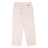 DICKIES Workwear Womens Trousers Pink Regular Straight W29 L26