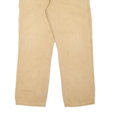 DICKIES Carpenter Workwear Mens Trousers Beige Regular Straight W38 L32