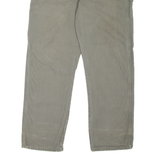 DICKIES Carpenter Workwear Mens Trousers Green Relaxed Straight W38 L32