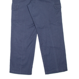 DICKIES Cargo Style Workwear Mens Trousers Blue Relaxed Straight W36 L32