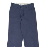 DICKIES 874 Workwear Mens Trousers Blue Regular Straight W30 L29