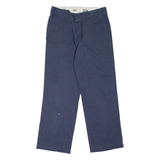 DICKIES 874 Workwear Mens Trousers Blue Regular Straight W30 L29