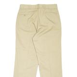 DICKIES Workwear Mens Trousers Beige Regular Straight W36 L31