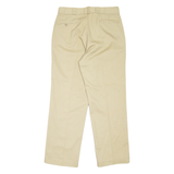 DICKIES Workwear Mens Trousers Beige Regular Straight W36 L31