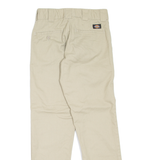 DICKIES Workwear Womens Trousers Beige Slim Tapered W28 L28