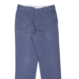 DICKIES 874 Workwear Mens Trousers Blue Regular Straight W32 L29