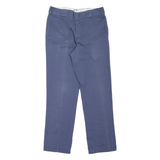 DICKIES 874 Workwear Mens Trousers Blue Regular Straight W32 L29