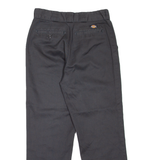 DICKIES Workwear Mens Trousers Black Regular Straight W29 L27