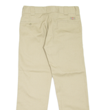 DICKIES Workwear Womens Trousers Beige Slim Straight W30 L30