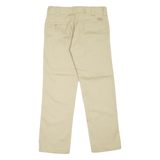 DICKIES Workwear Womens Trousers Beige Slim Straight W30 L30