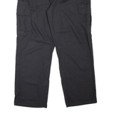 DICKIES Cargo Style Workwear Mens Trousers Black Relaxed Straight W38 L32