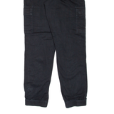 DICKIES Cargo Style Workwear Womens Trousers Black Regular Tapered W26 L29