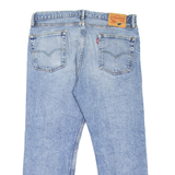 LEVI'S 513 Jeans Mens Blue Slim Straight Stone Wash W34 L24